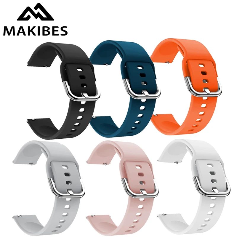20 мм сменный силиконовый ремешок для часов Ремешок Huami Amazfit GTS BIP/Garmin vivoactive 3/3