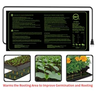 EU/US/UK Plug Seedling Heat Mat Plant Seed Germination Propagation Clone Starter Pad Waterproof Garden Supplies Greenhouse
