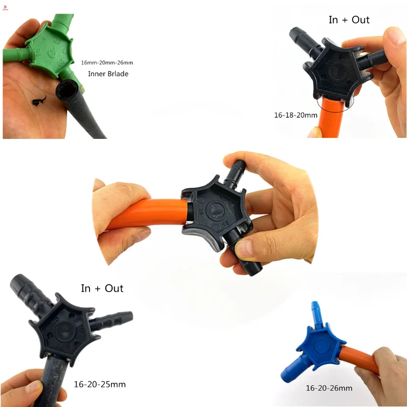 Tubing Hand Reamer Cutter For 16mm 18mm 20mm 26mm 32mm Plumbing Pex-Al-Pex Pipe Reaming and Chamfer Tool | Инструменты