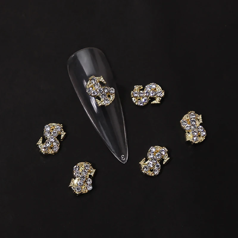 10/20 шт. Подвески в виде бегемопа гибкие доллары золотые серебряные с заклепками