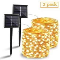 c2 50100200 led solar light outdoor lamp string lights for holiday christmas party waterproof fairy lights garden garland lamp