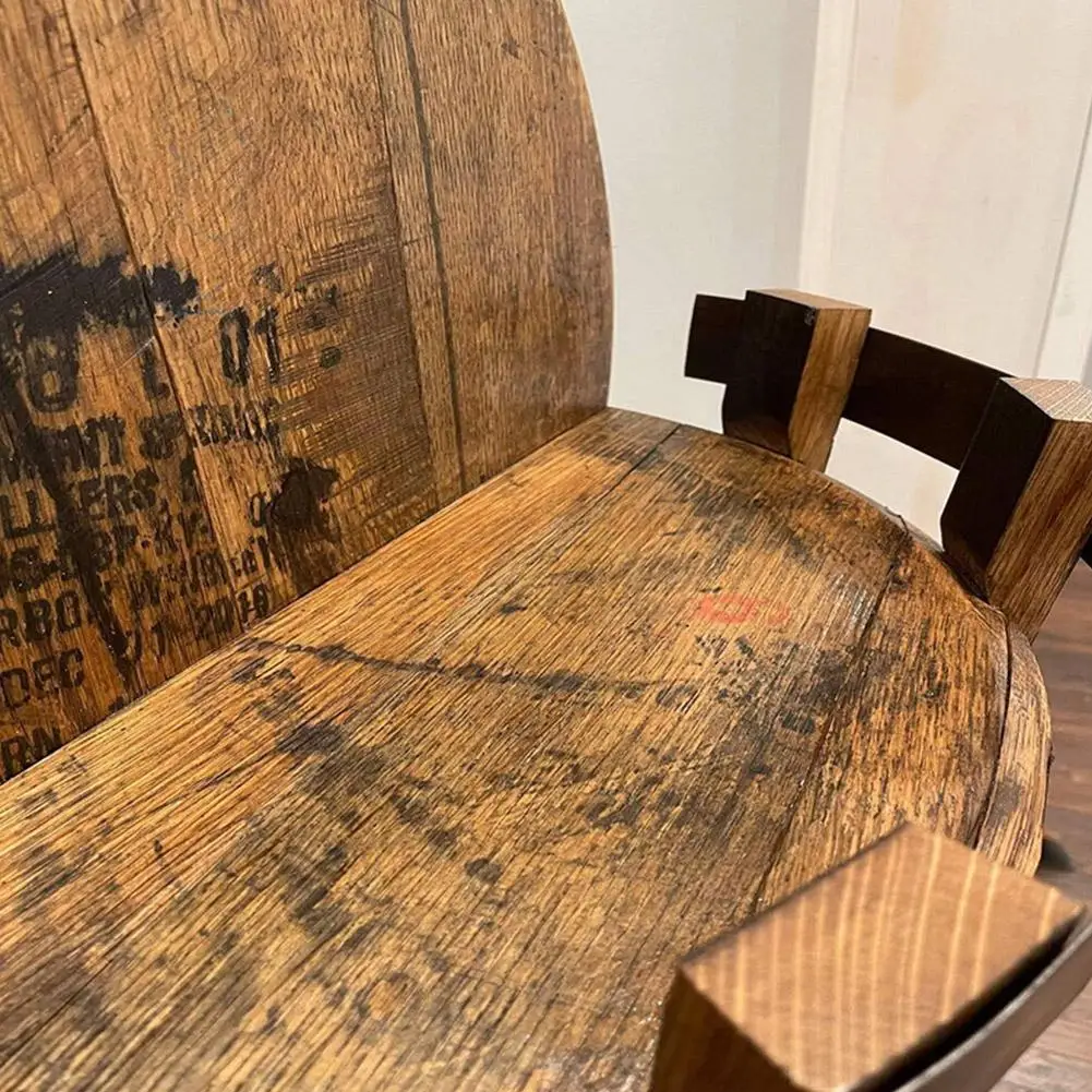 Винтажный деревянный держатель для винных бутылок в баре круглая полка