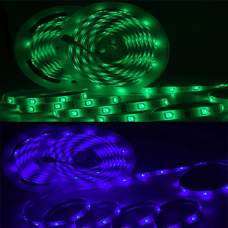 

IP65 Waterproof CE LED Strip Lights 5050 RGB Housing Ceiling Boat Lighting Bluetooth Music Control Control Dimmable Linear Lamp