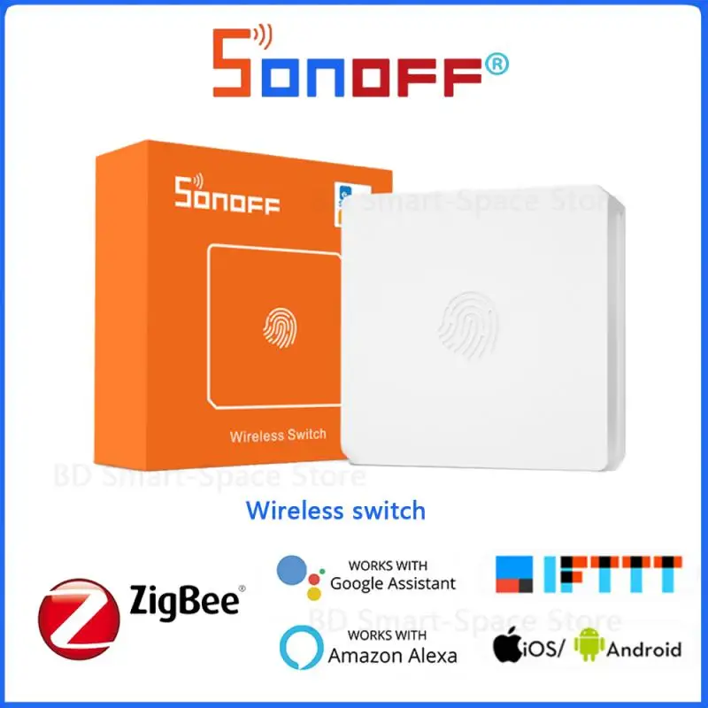 

Умный беспроводной переключатель SONOFF Zigbee, работает с IFTTT ZBBridge eWeLink, приложение, дистанционное управление, 3 модели, домашние сенсорные перекл...