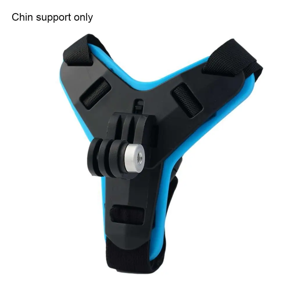

Gopro Helmet Chin Stand For DJI Xiaoyi Sports Camera Bicycle Accessories Stand Chin Helmet Stability Strap Motorcycle Durab X8B0