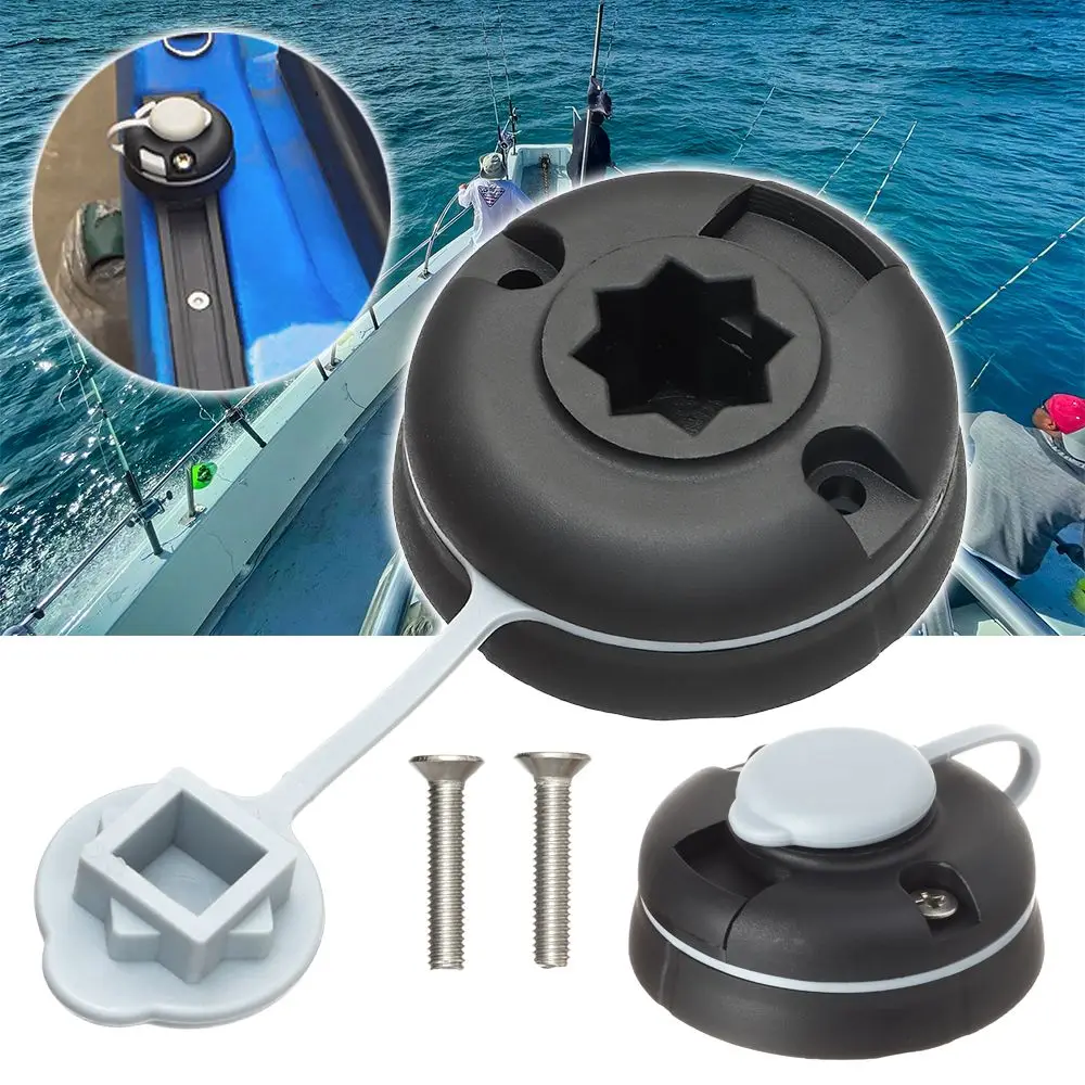 

Черный аксессуар, надувная лодка, морской прочный держатель удочки, снасти, набор для рыбалки, запчасти для каноэ, Каяка, основание для крепл...