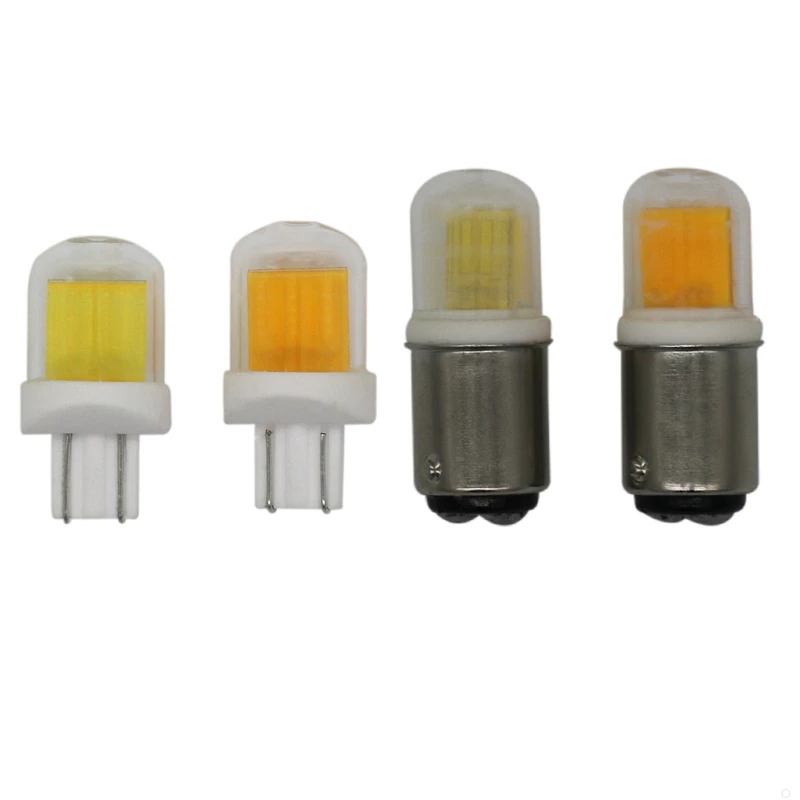 Мини T10 BA15D DC12V 1511COB 5 Вт Кристальные светодиодные автомобисветильник лампы