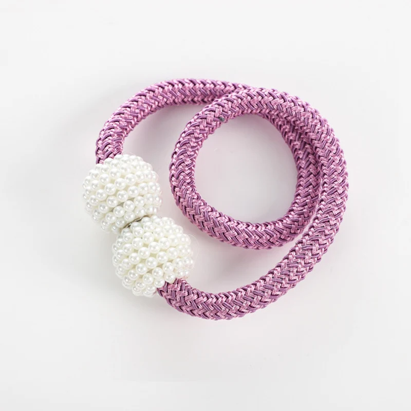 Жемчужный магнитный зажим для штор держатель занавесок подвешивания в форме