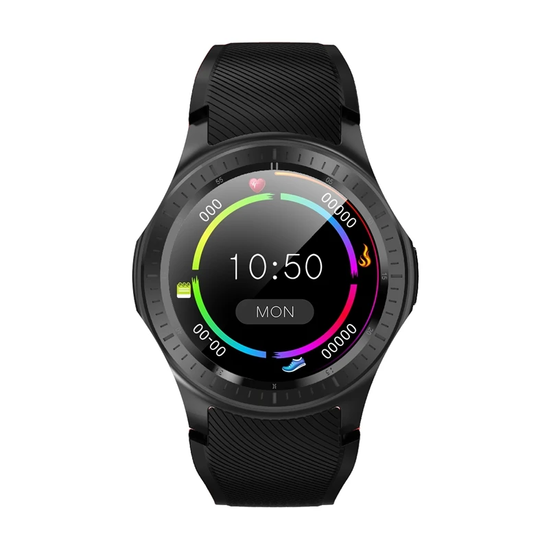 DM368 Plus умные часы Bluetooth Smartwatch 4G Network MT6739 Android 7 1 Гб + 16 ГБ с пульсометром Gps Wifi черный |