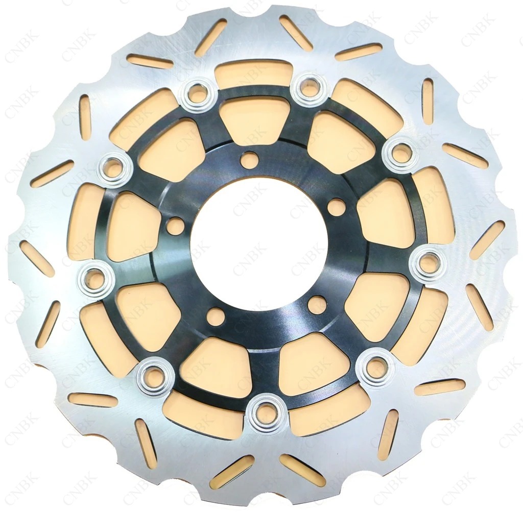 for KAWASAKI Er6f 650 2006 - 2015 Front Disc Brake Rotor 06 15 07 08 09 10 11 12 13 14 2007 2008 2009 2010 2011 2012 2013 2014 | Автомобили