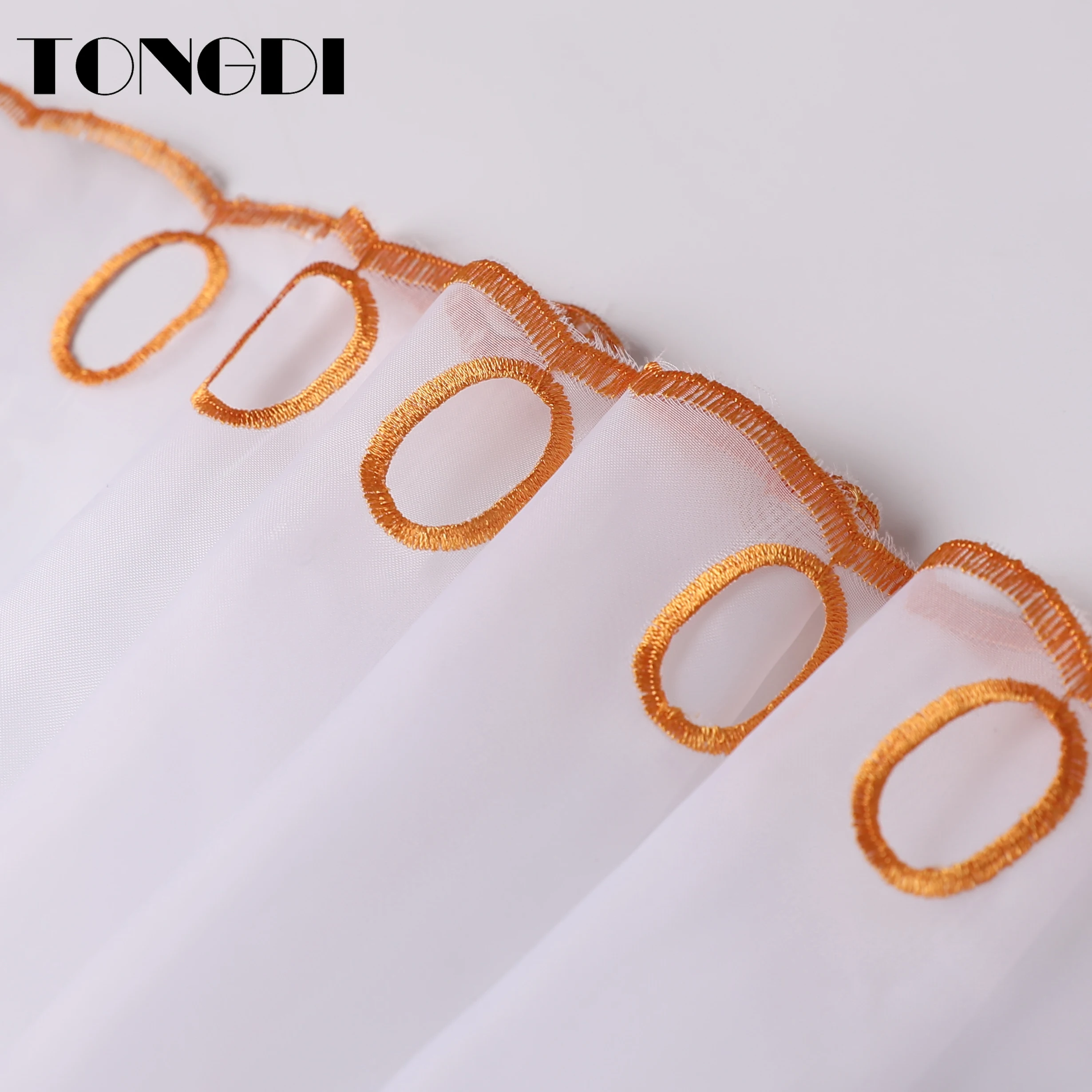 TONGDI занавеска для кухни прозрачные ярусы скотоводства фруктовое кафе тюль