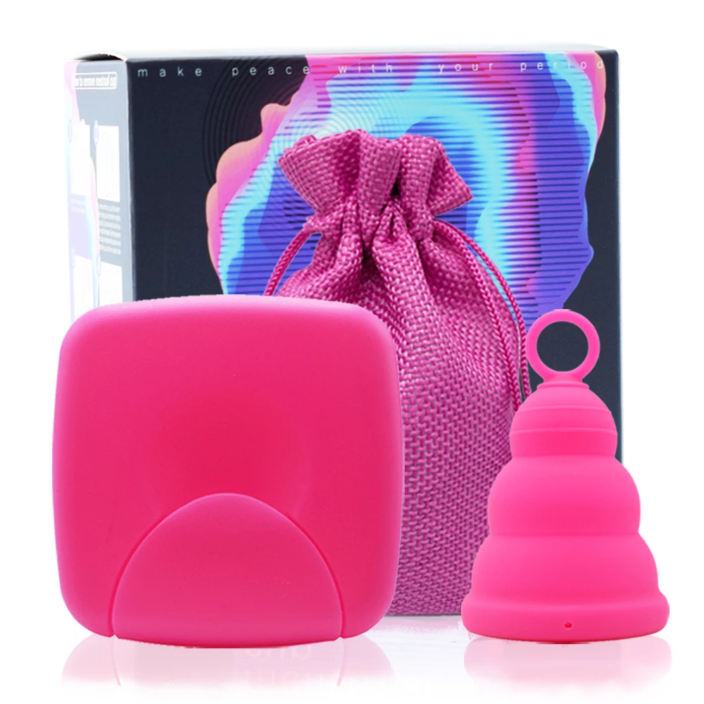 

Timkdle Dropshipping Copa Menstrual Medical Silicone Lady Women Period Cup Feminine Hygiene Coppetta Mestruale for Girl