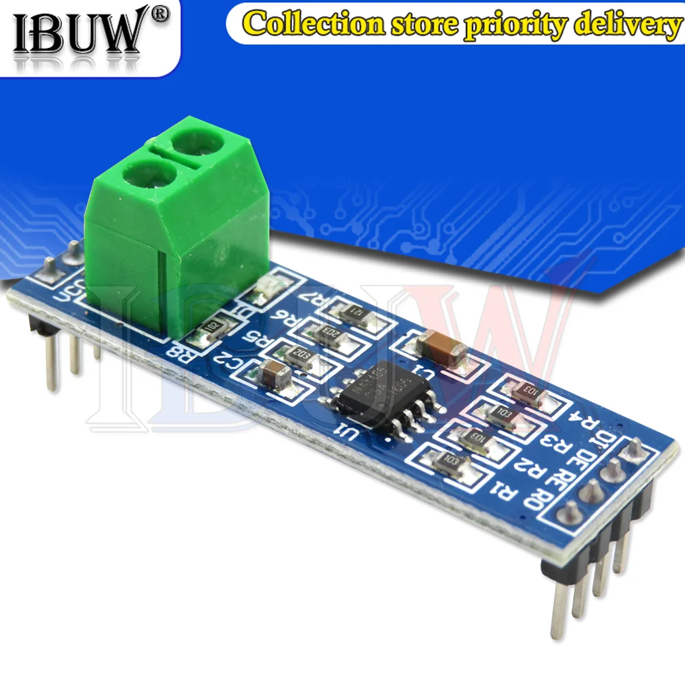 5 шт. MAX485 модуль RS-485 TTL обратиться к RS485 MAX485CSA преобразователь для Arduino AVR