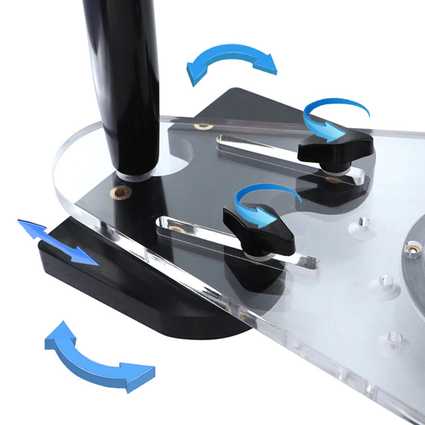 Универсальная пластина для фрезерного станка направляющие шаблона базовая