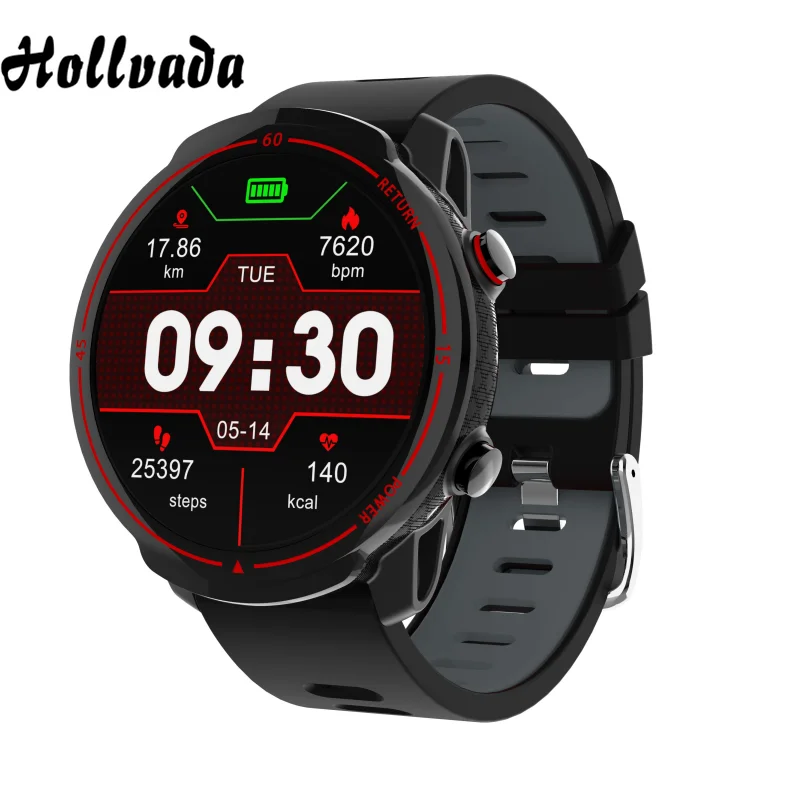 

T30 Fitness Tracker Sport Smart Watch 1.3" Full Touch Round Screen Heart Rate Blood Pressure Monitor Bluetooth Watch IOS Android