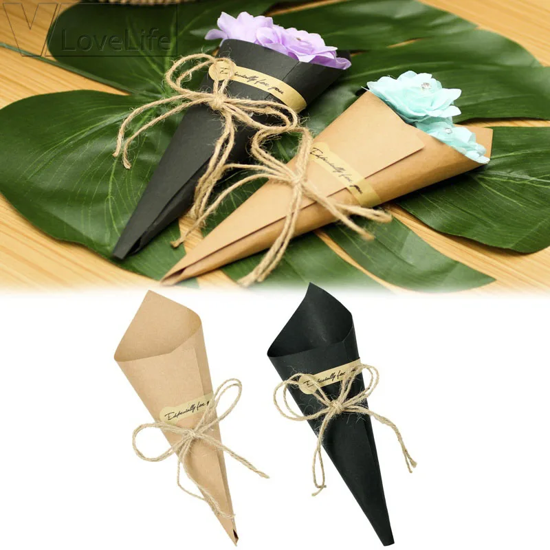 5 шт./лот сделай сам крафт бумага винтажная Складная карточка Подарочная коробка