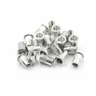 20 шт. M3 M4 M5 M6 M8 M10 алюминиевая головка стандартная Вставка Гайка Заклепка гайка