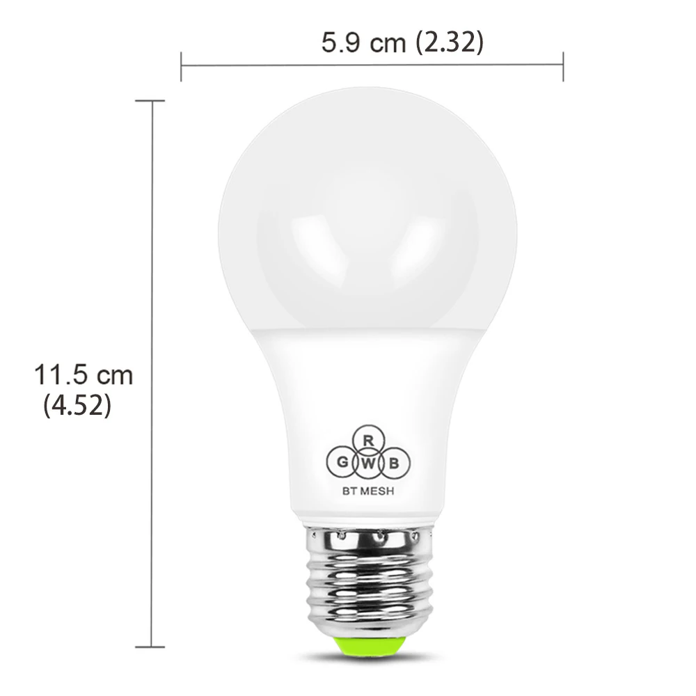 Светодиодный умный светильник с регулируемой яркостью светодиодный Bluetooth и