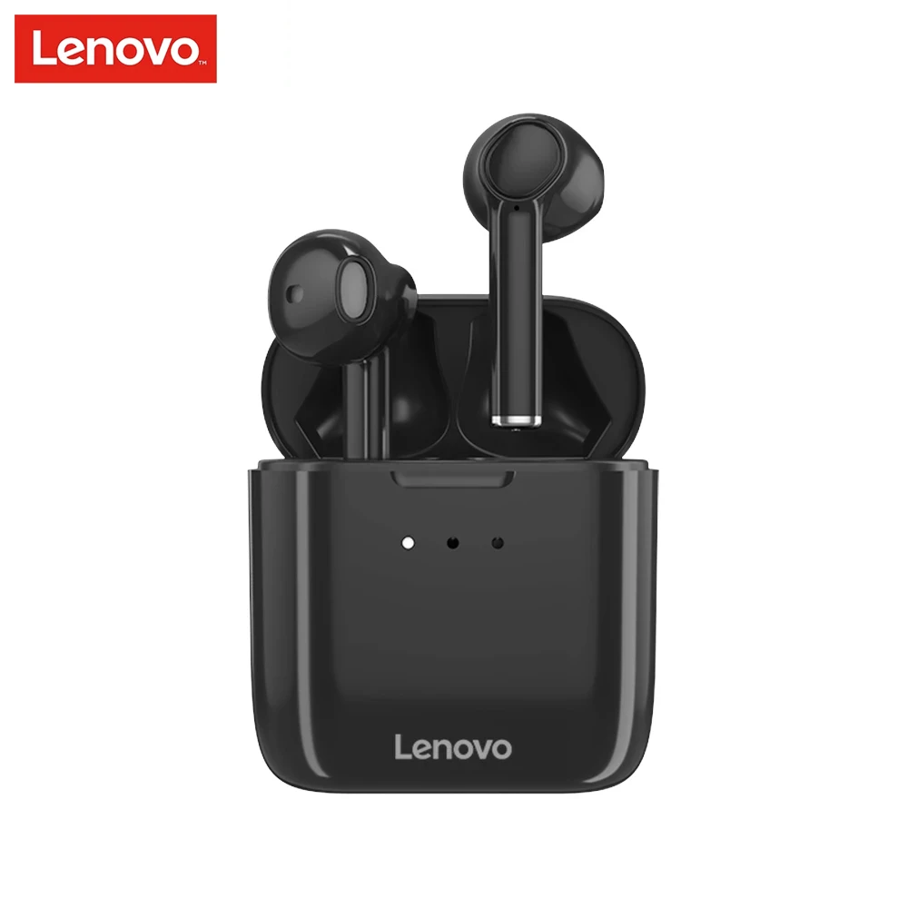 

Lenovo QT83 Earphones Bluetooth V5.0 TWS Wireless Headset With Microphone Sports Water Display Proof Headsets IOS battery