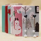 Горячая Распродажа, 50 шт., упаковка для серег-карт с принтом, 5*9 см