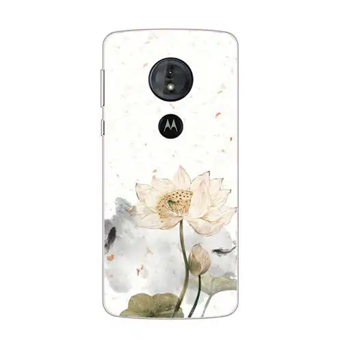 Чехол для Motorola Moto g6 play, силиконовая Мягкая задняя крышка из ТПУ с цветочным рисунком для Motorola Moto g6 plus, Защитные чехлы для телефонов - Цвет: GG14