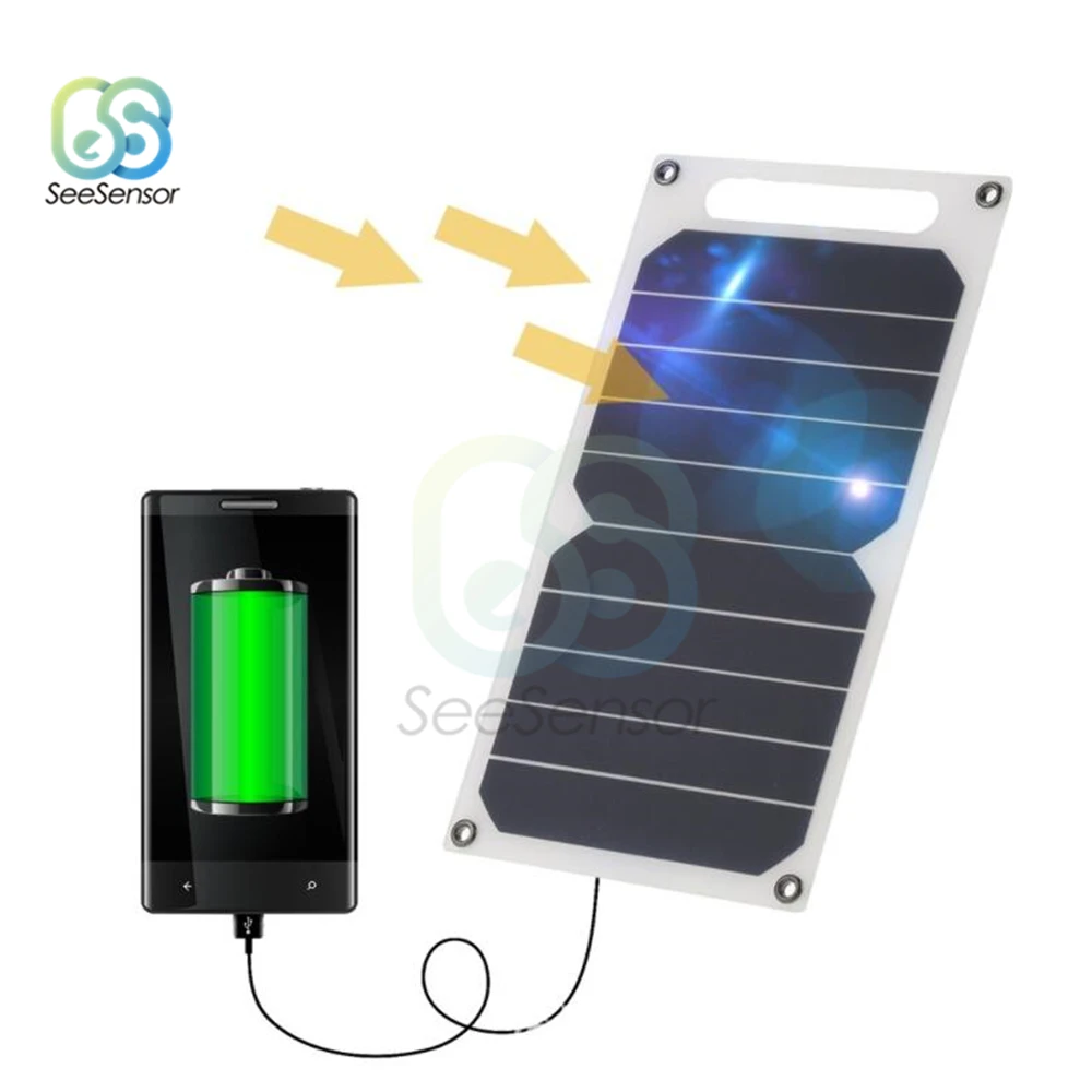 Портативная панель на солнечной батарее 5 В 10 Вт | Обустройство дома