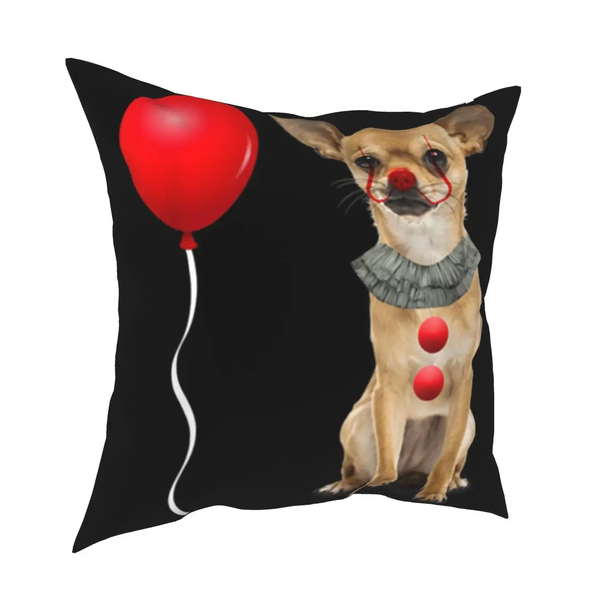 Чихуахуа клоун Забавный костюм для Хэллоуина подарок уникальный Молодежный