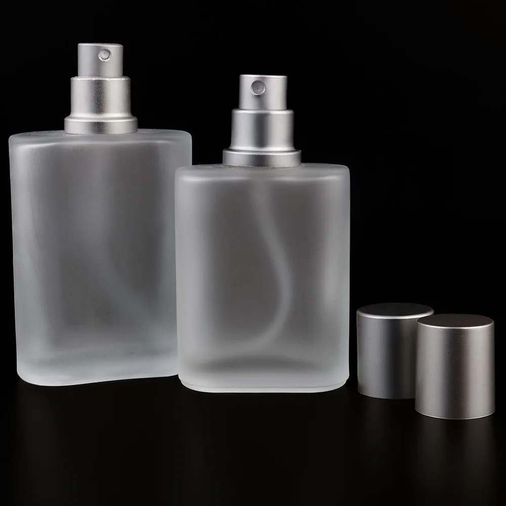 

5/15pcs 30/50ml Empty Frosted Glass Spray Bottle, Perfume Atomizer, Fine Mist Spray