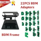 Высококачественный комплект BDM100 Полный новый BDM Рамка led BDM Рамка с 22 адаптерами BDM адаптер ECU автомобильный инструмент для регулировки чипа ECU