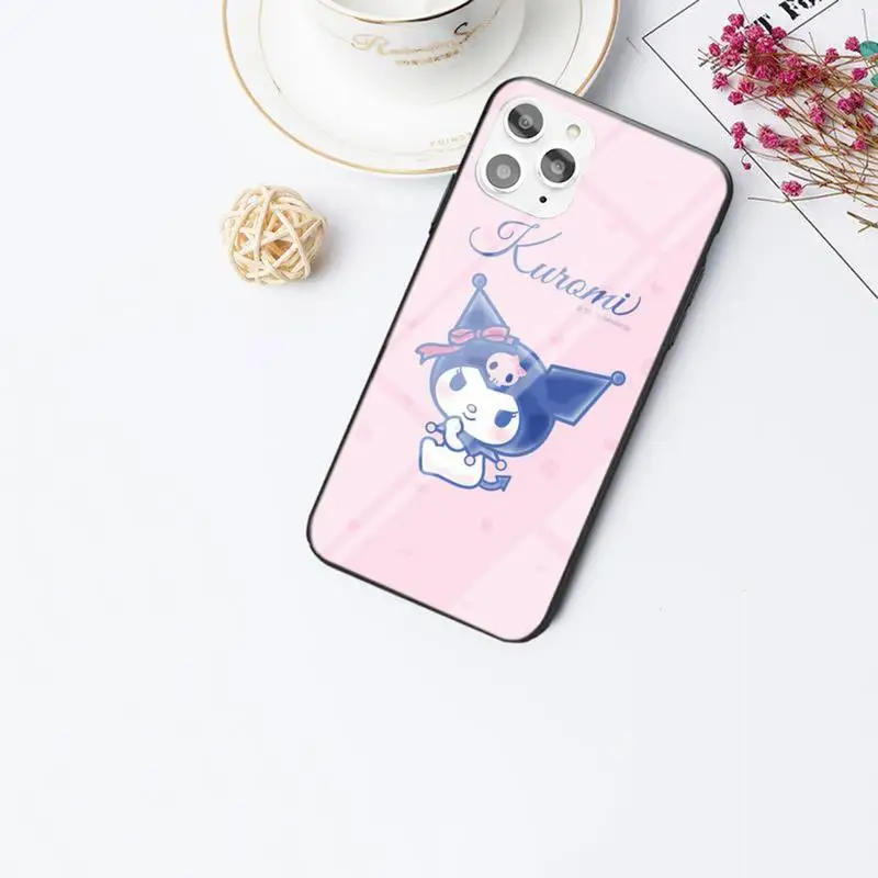 

Cartoon Pets Kuromies Phone Case For IPhone 6 6s 7 8 Plus X Xs Xr Xsmax 11 12 Pro Promax 12mini Tempered Glass