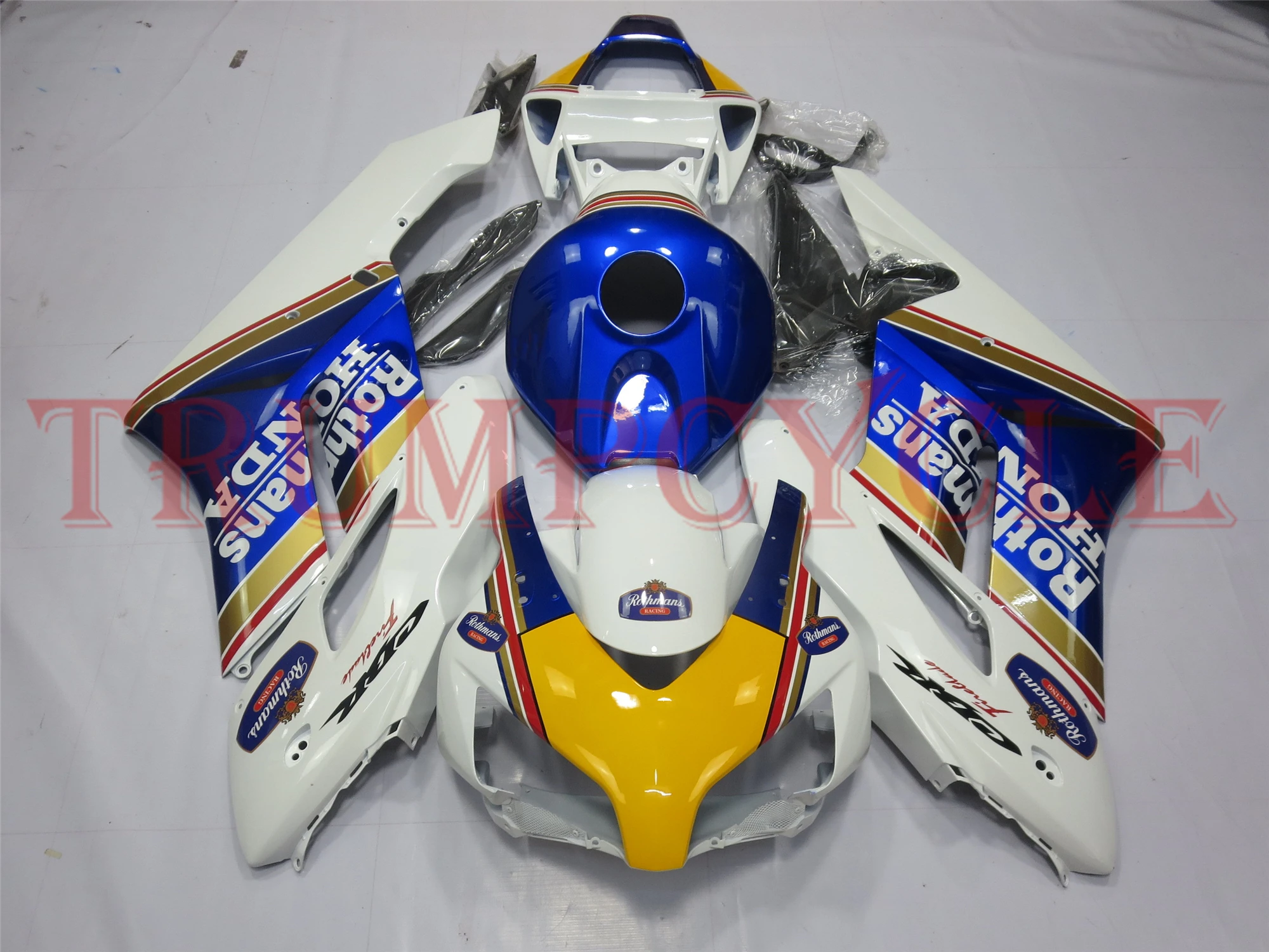 

Motorcycle Bodywork Aftermarket Fairing Body Kit Injection mold for Honda CBR 1000 RR 2004-2005 CBR1000 04 05 Blue White
