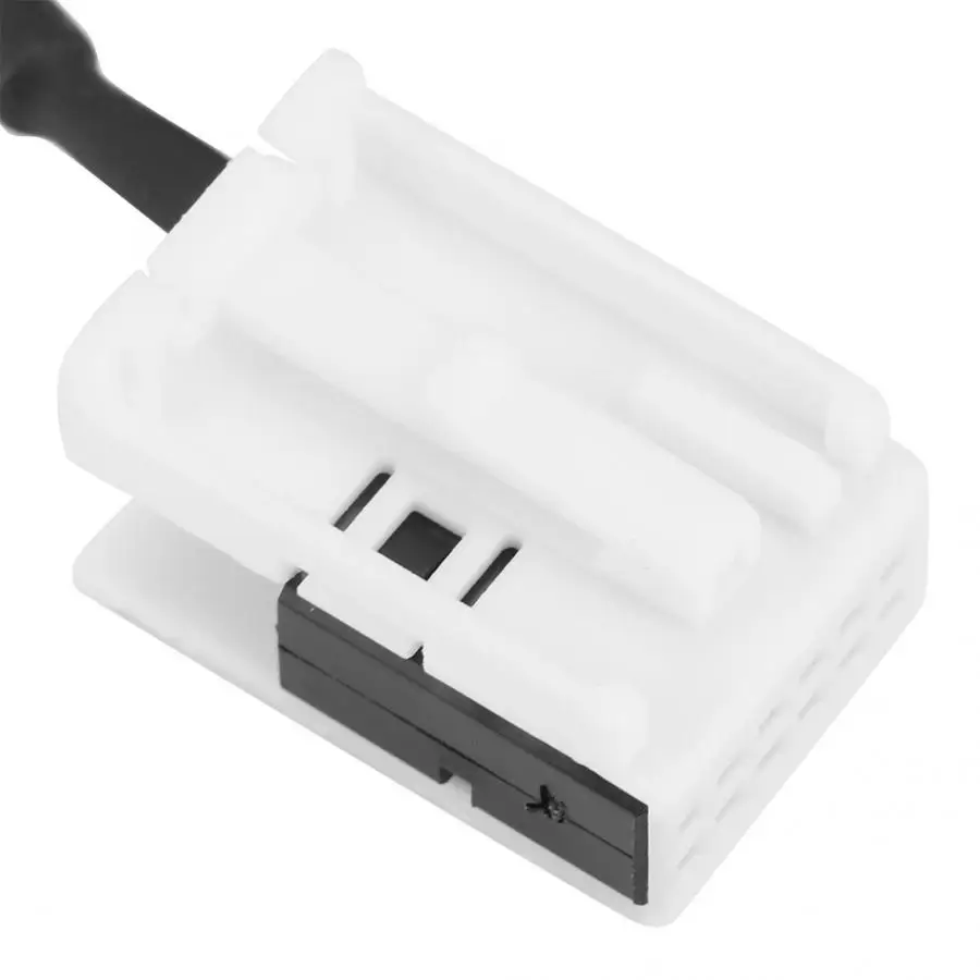 12V 12Pin автомобиля Aux in радио обоих концах для подключения к стереосистеме адаптер 3