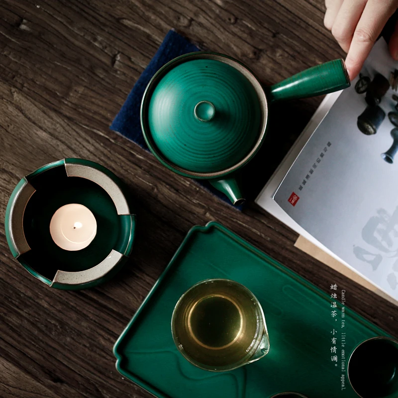 Термокерамическая горелка для чая PINNY в японском стиле ретро грубая керамика