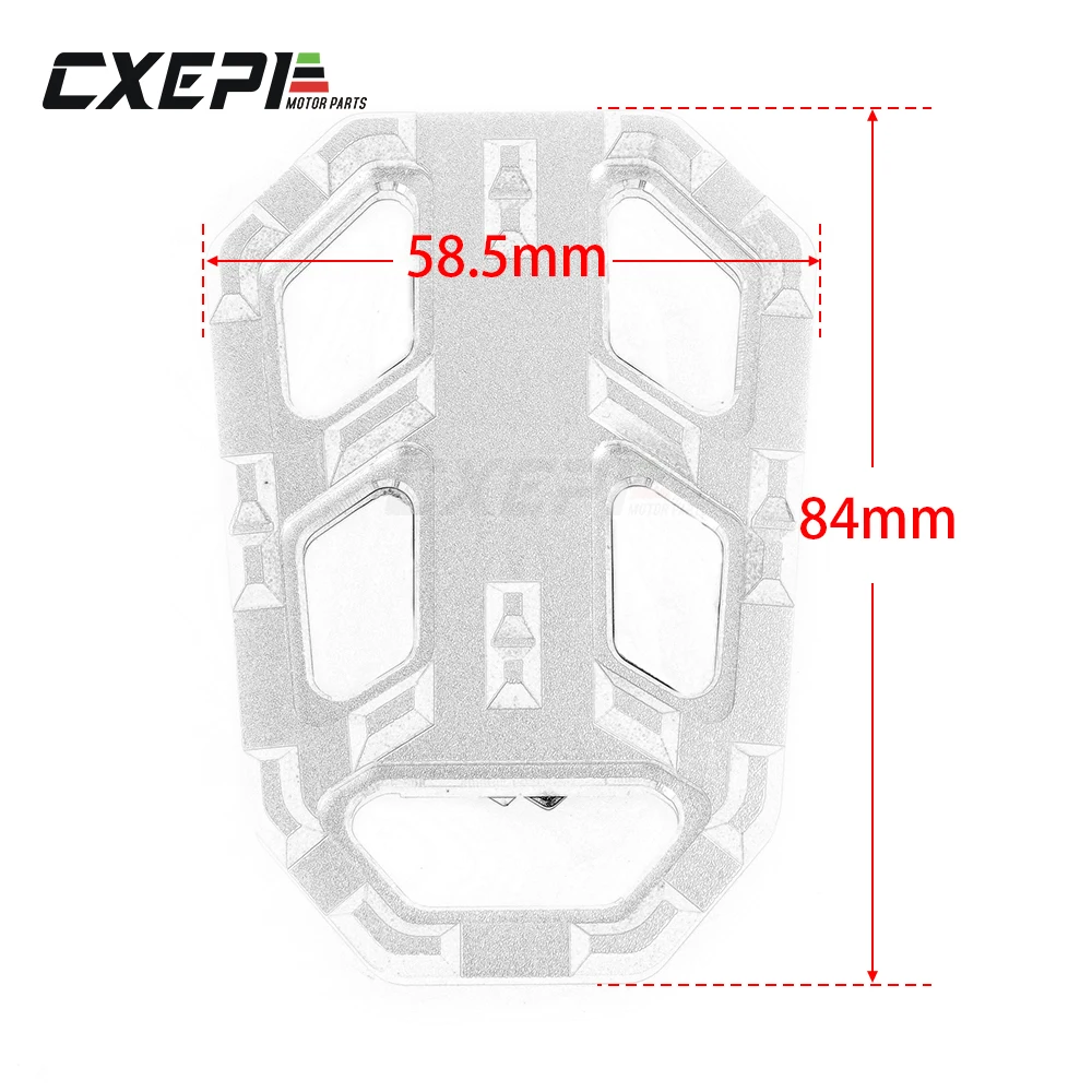 

Motorcycle Rear Foot Brake Lever Peg Pad Enlarge Extender Footrests Pedals for BMW G310GS G310 GS G 310 GS 2017-2018 Accessories
