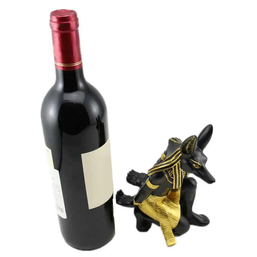 Держатель для винной стойки гостиной Статуэтки из смолы статуя египетская