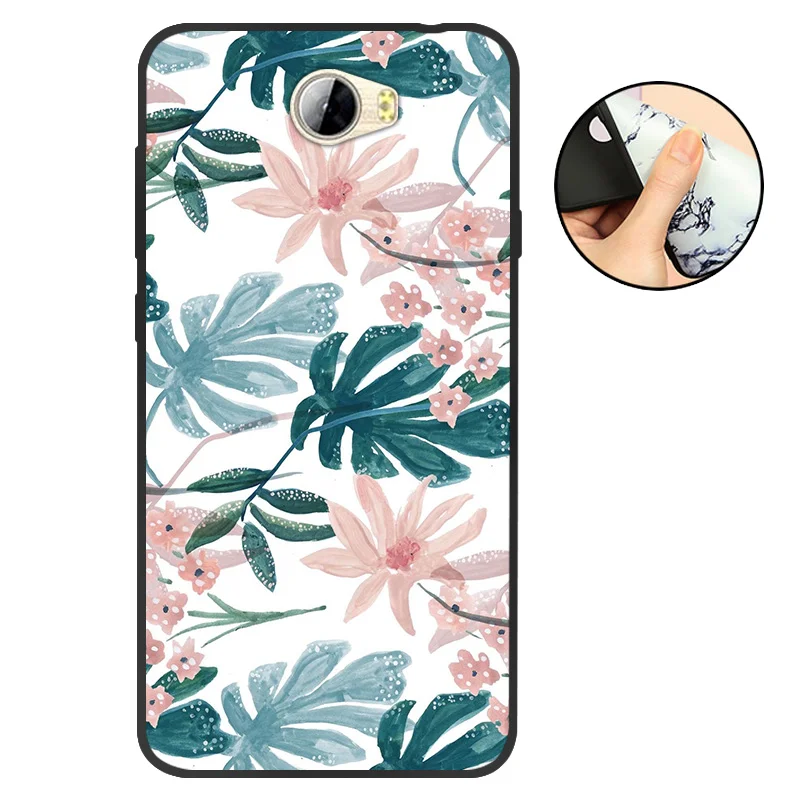 T703 Для huawei Y5 II чехол для huawei Y5 2 Y5II CUN-L21 CUN-U29 задняя крышка Y6 II Компактный Мягкий ТПУ силиконовый чехол для Honor 5A LYO-L21 черный - Цвет: T703
