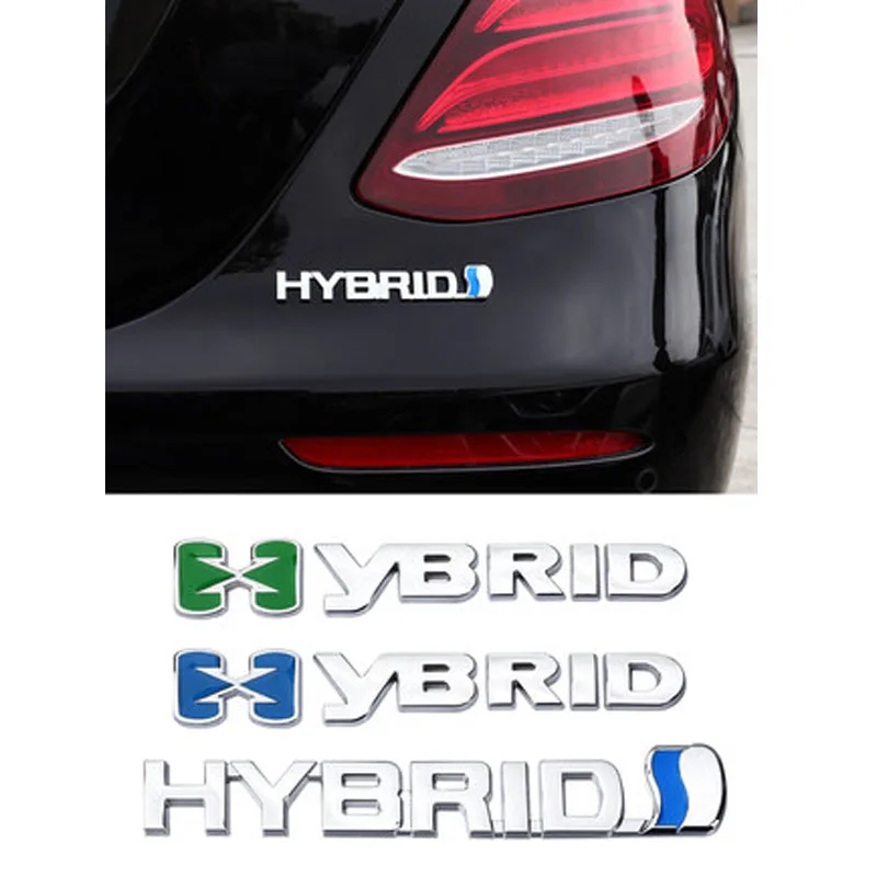 1 шт. Автомобильная гибридная Металлическая наклейка этикетка подходит для Toyota