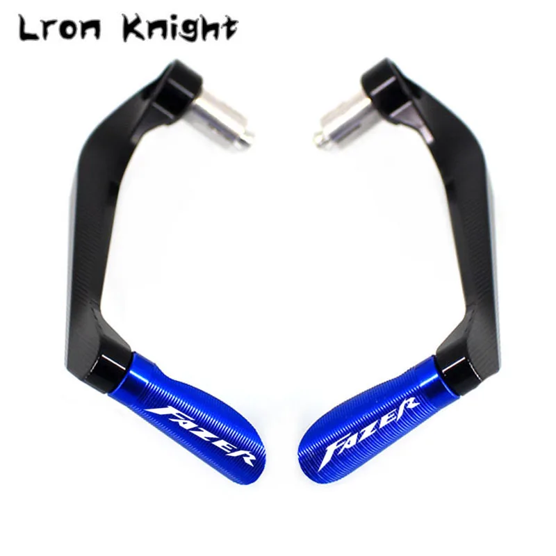 FAZER Blue Для YAMAHA FZ1 FZ6 FZ8 FAZER FZ1N FZ6S FZ6N мотоцикл 7/" 22 мм CNC Руль управления для мотоциклов защита Тормозная система сцепления Рычаги защита - Цвет: FAZER Blue