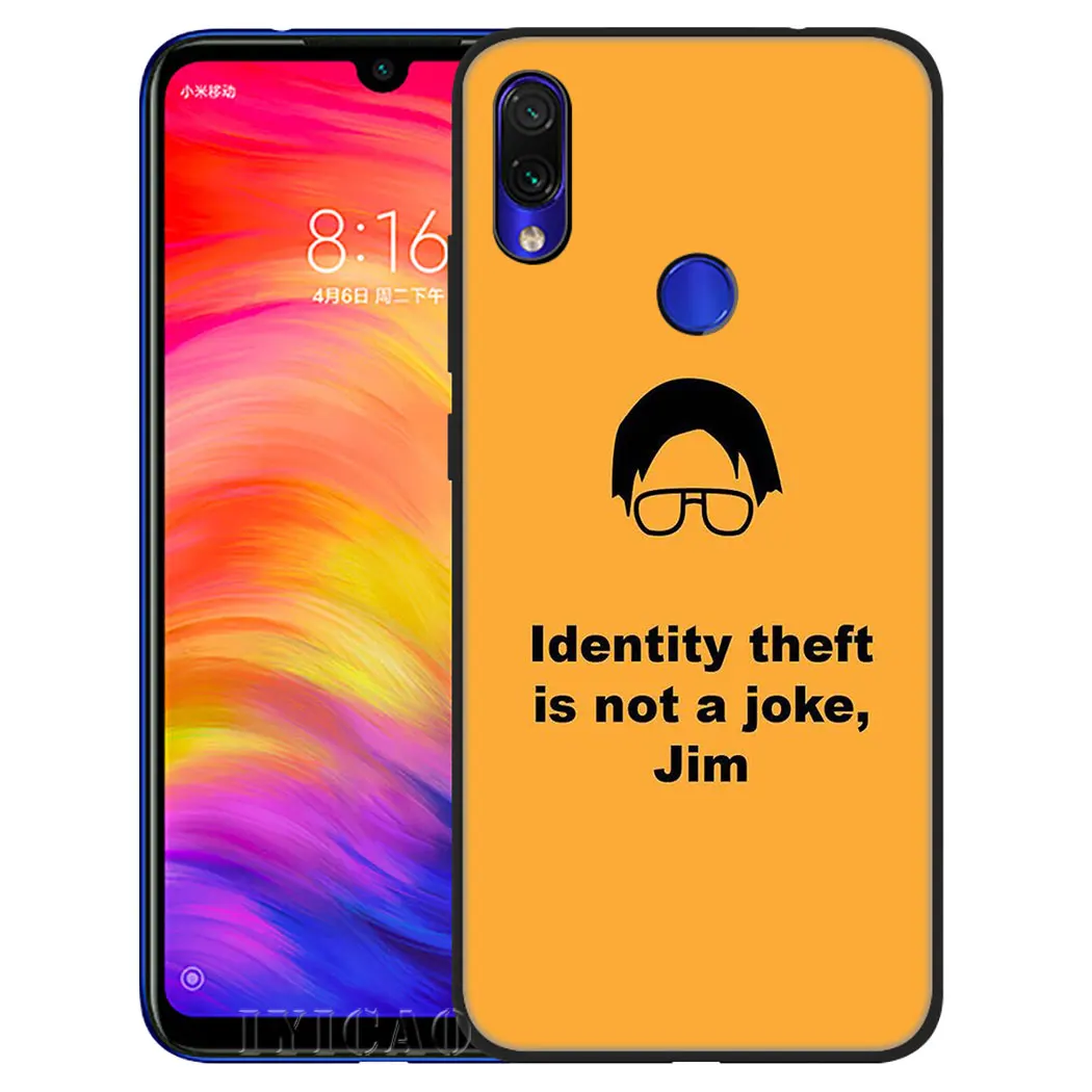IYICAO The Office TV Series Soft Case for Xiaomi Redmi 4A 4X 5A 5 Plus K20 6 Pro 6A 7A 8A 7 S2 Go Phone |