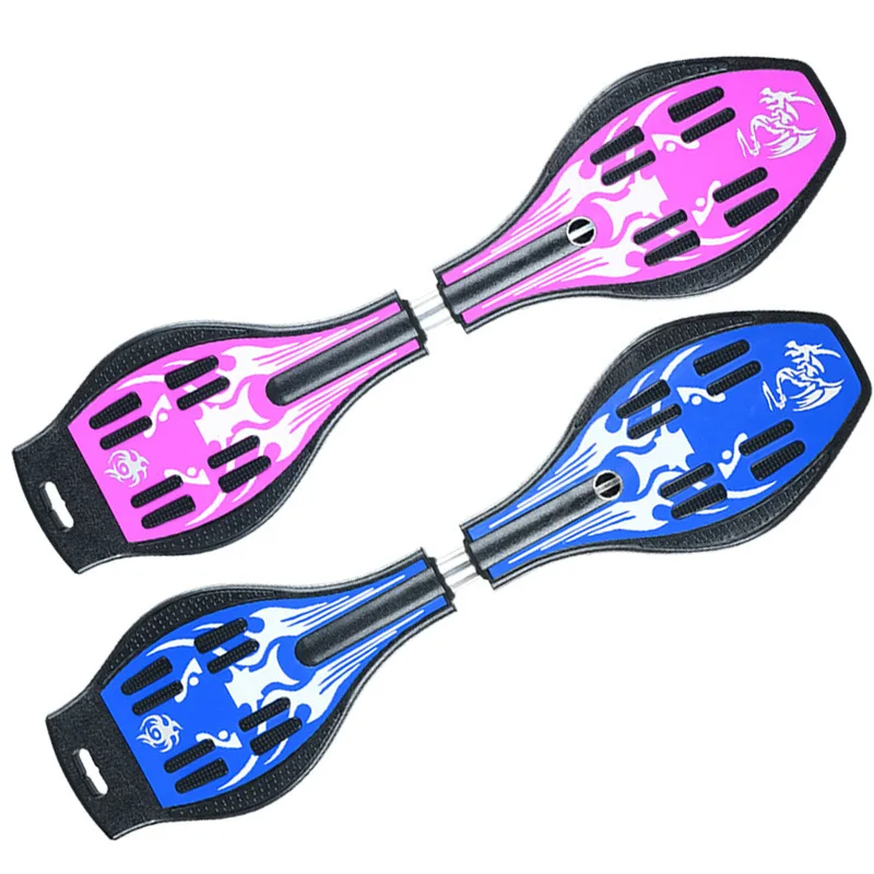 Скейтборд для взрослых и детей двухколесная длинная доска скейтборд бронтозавр