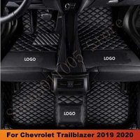 car floor mats for chevrolet trailblazer 2019 2020 auto interiors accessories styling custom leather front and rear side foot
