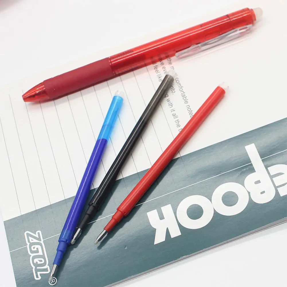 Adeeing стираемая 0 5 мм гелевая ручка заправка чернил для школы офиса канцелярские