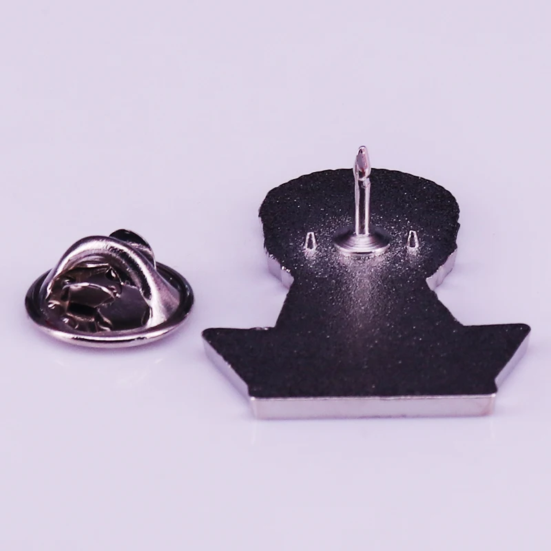 Лабиринтная эмалированная булавка Дэвида Боуи преувеличенный индивидуальный