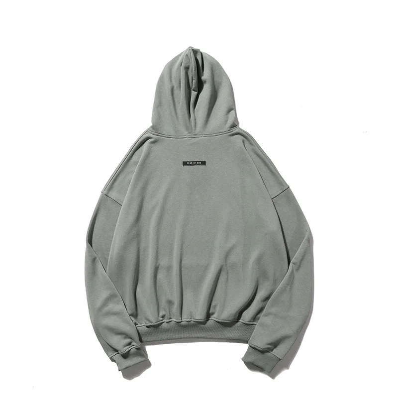 

Fog Hoodie Loose Wear of God Main Line Henry Collar Button High Street Trendy Hoodie