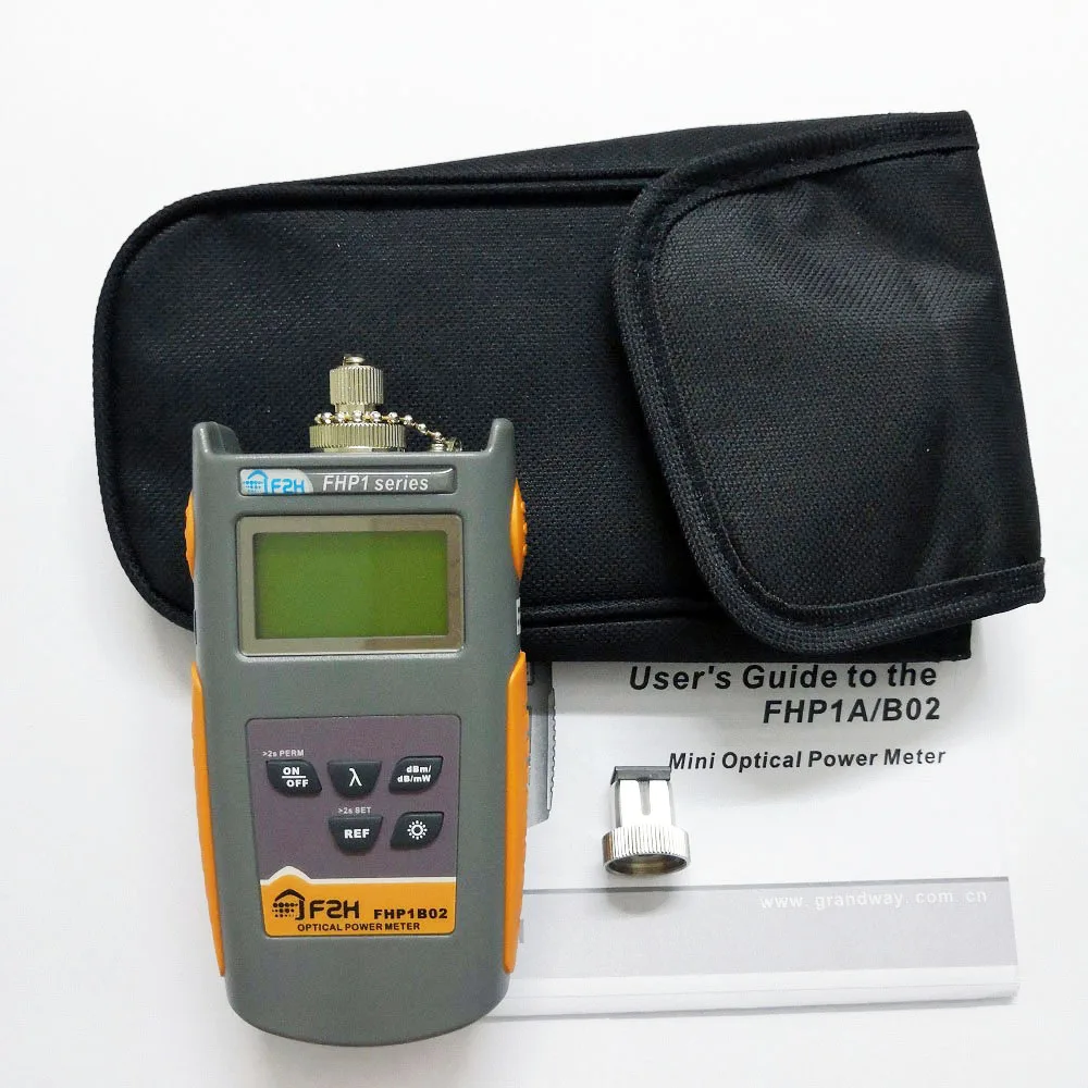 Измеритель мощности оптоволоконного кабеля Grandway FHP1A02 или FHP1B02 портативный -