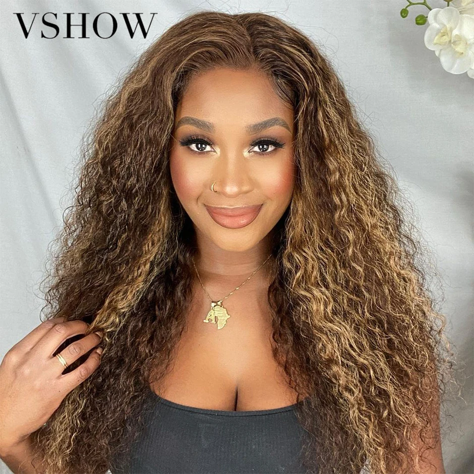 

Парик из малайзийских вьющихся человеческих волос 4 х4, 4/27