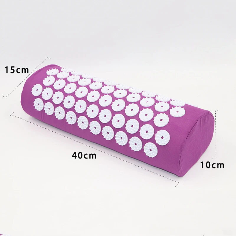 Акупрессурный коврик для шеи спины и ног Массажная подушка йоги антистрессовый с