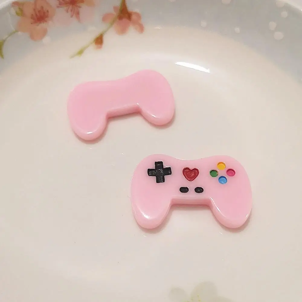 8 шт. наполнитель для слайма бусины шармы игровой контроллер кабошон с плоской