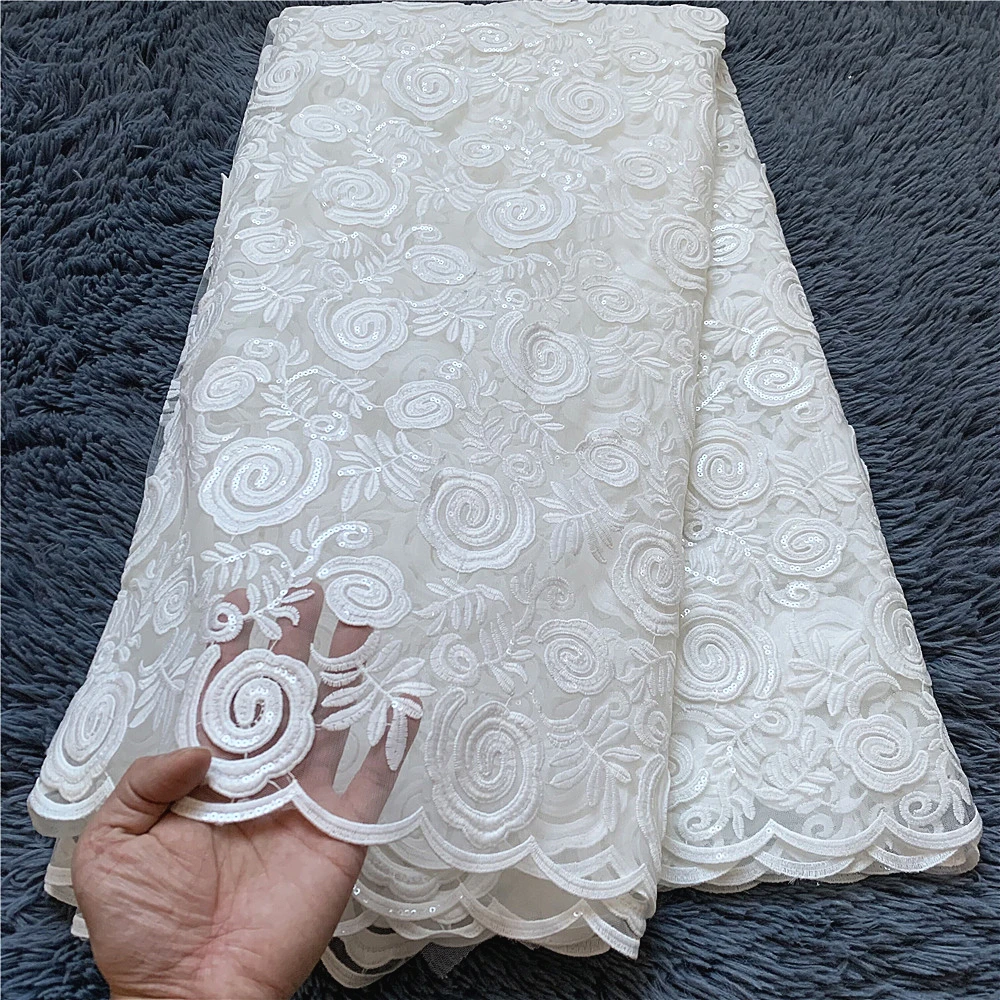 

Classic African Tulle Lace Fabric, Nigerian and Ghana Celebration, High Quality, Classic, Nigerian, jl088