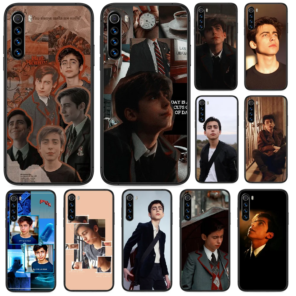Чехол Aidan Gallagher номер пять для Xiaomi Redmi Note 4A 4X 5 6 6A 7 7A 8 8A 4 5A 8T Plus Pro модные черные
